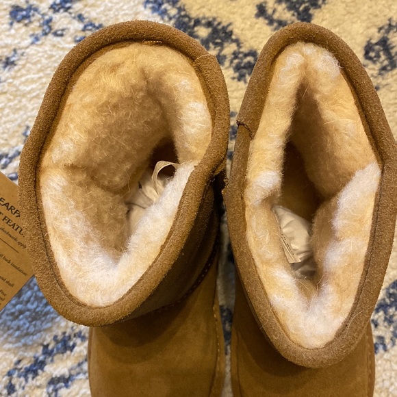 NIB BearPaw Elle Youth Girls Comfy Boots size 2 - Picture 5 of 10
